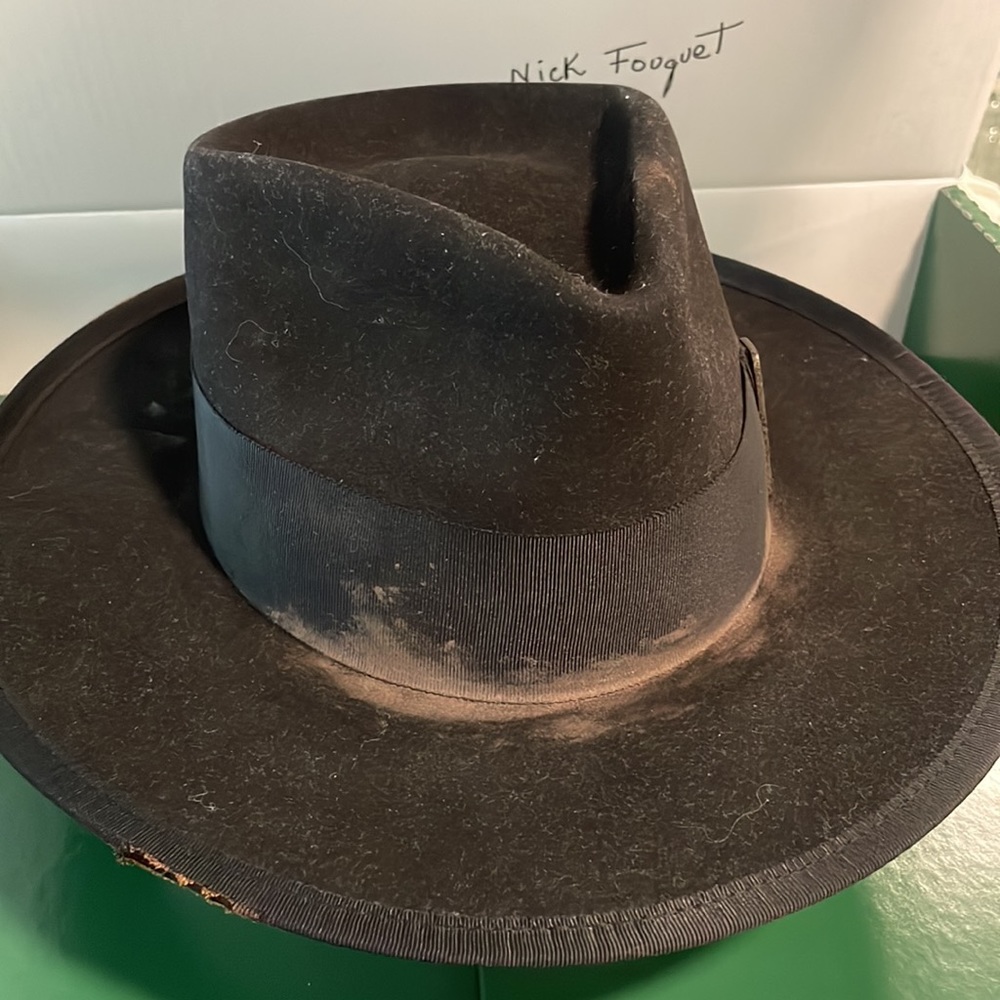 Black Nick Fouquet Hat